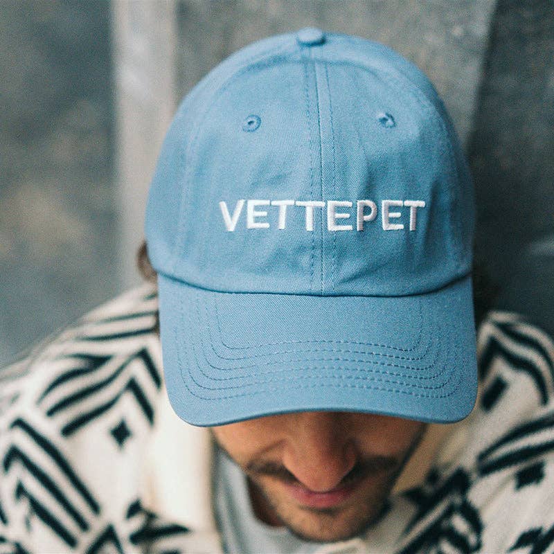 Vettepet - Blue Baseball Cap for wholesale on Faire5
