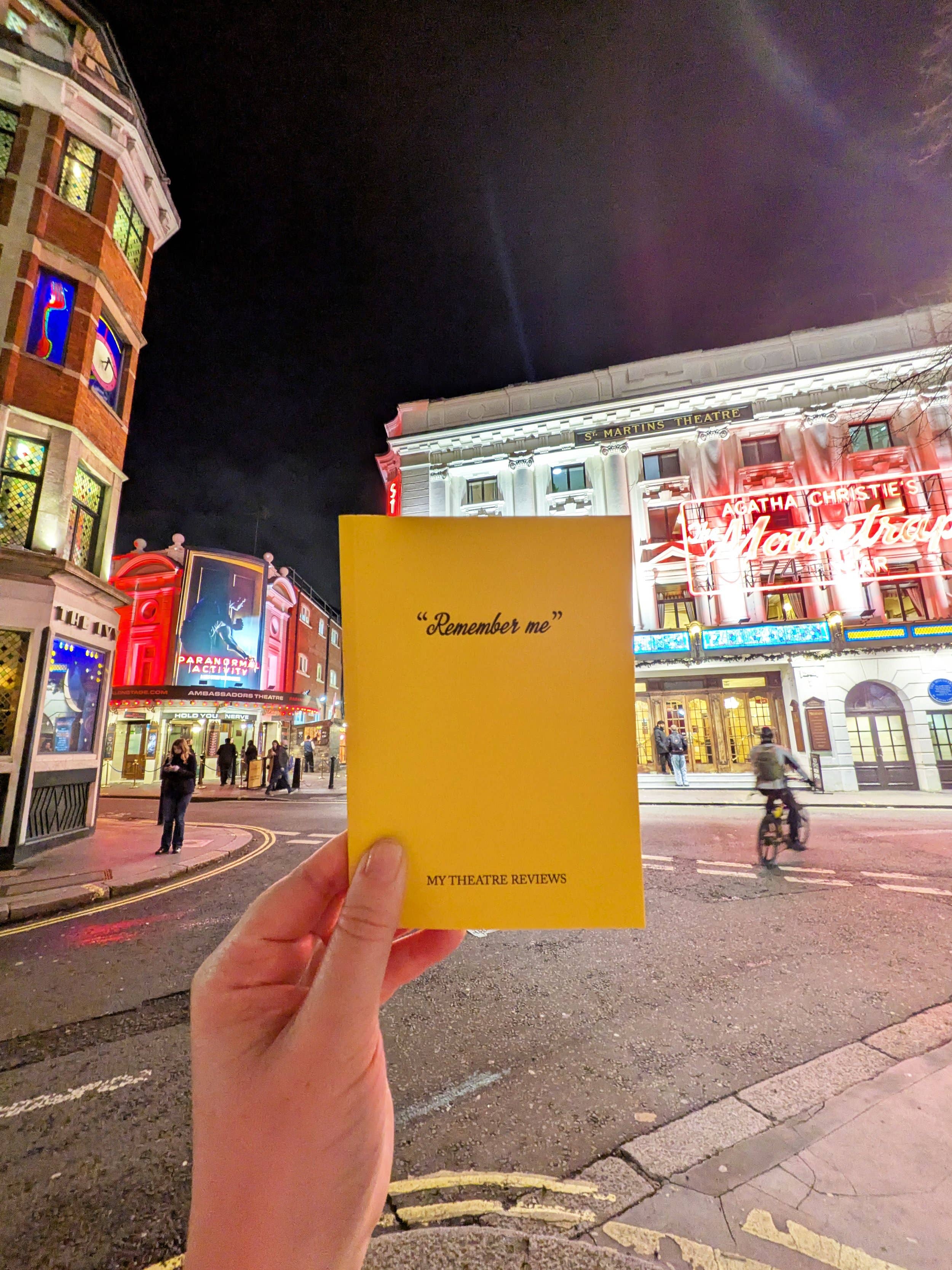 Mink - Wholesale Notebook - Remember Me: A Theatre Diary10