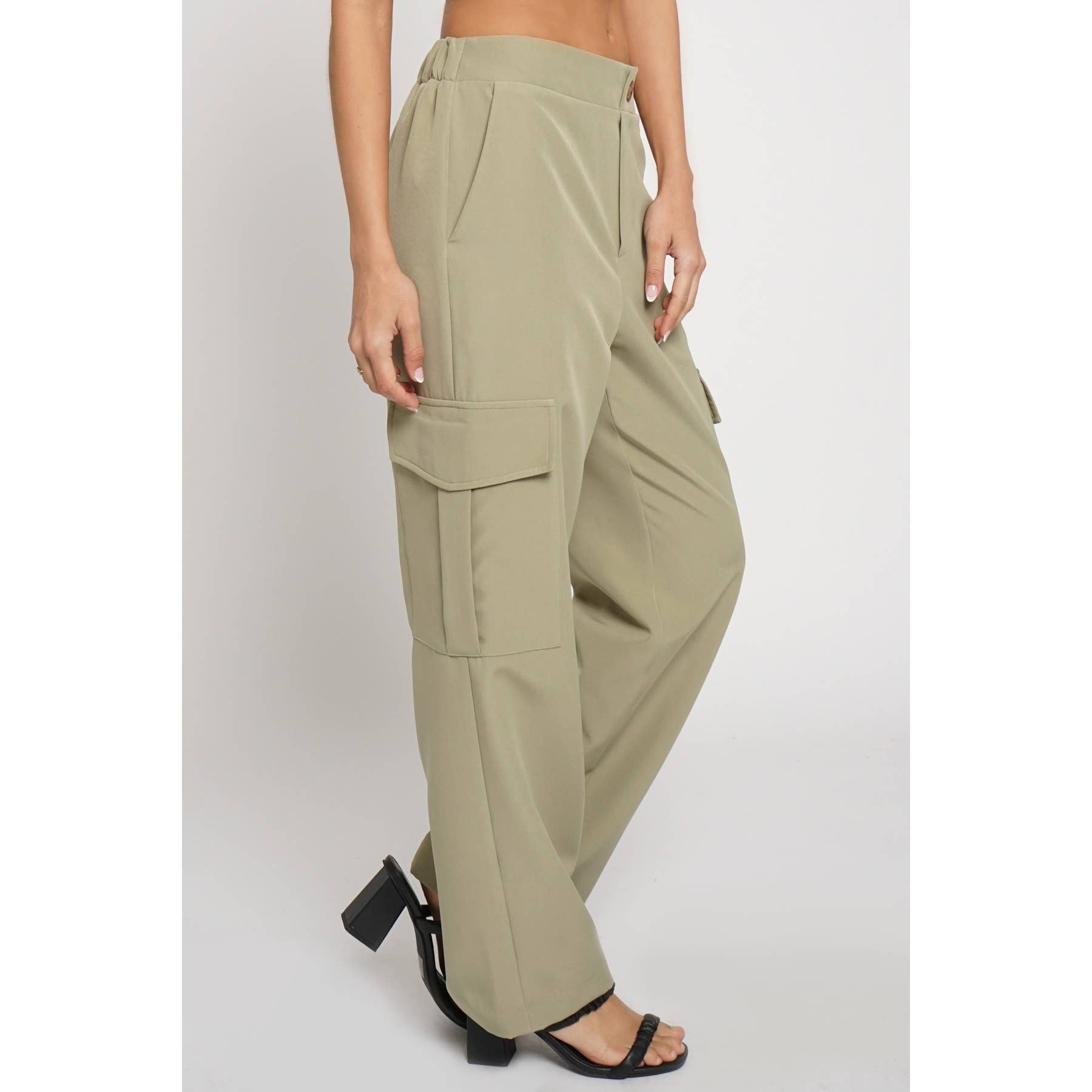 Sans Souci - Wholesale Pants - Women's - PULL-ON CARGO PANTS5