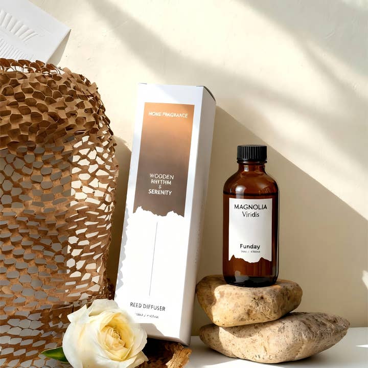 Vegas Candle - Vente Diffuseur à tiges - Genévrier Cèdre Noir – Rêverie des Bois Profonds1