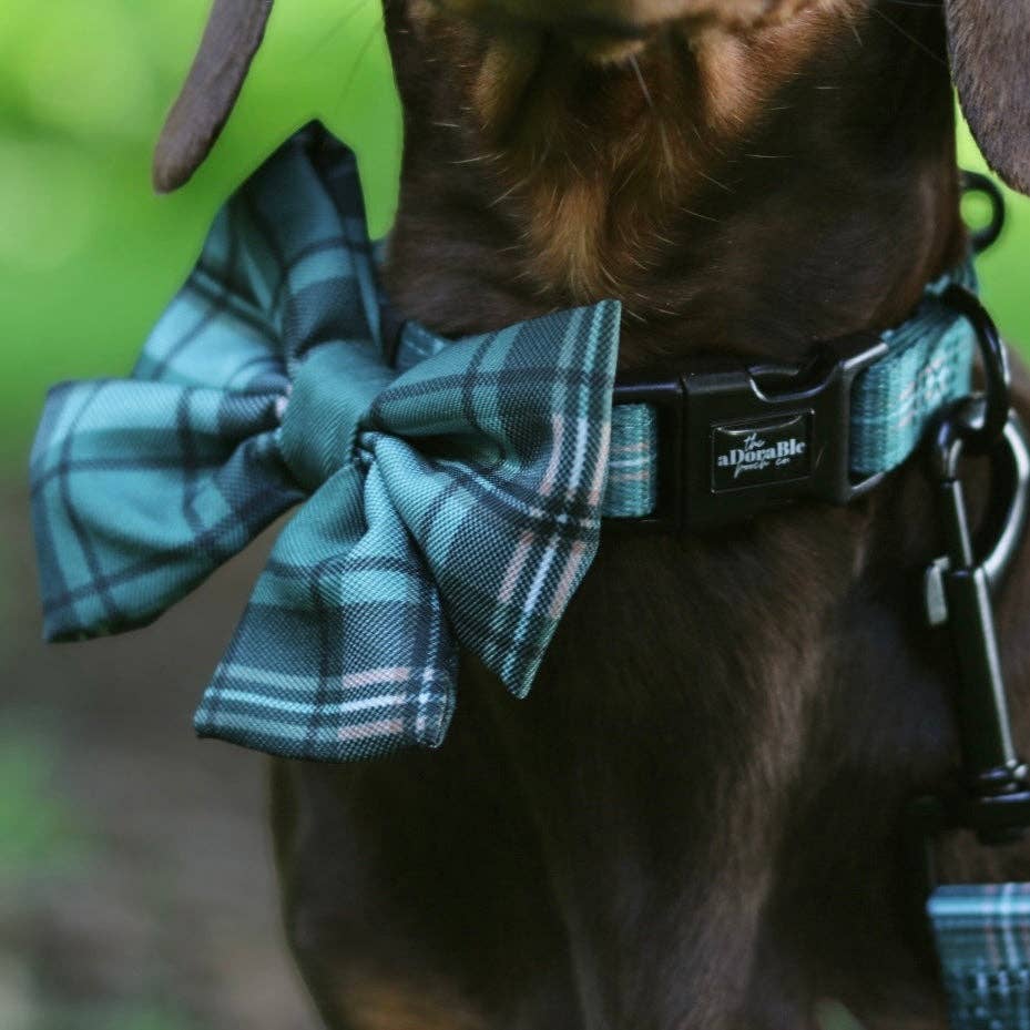 The aDoraBle Pooch Company - Wholesale Pet Bow Tie - Dog - Dog Sailor Bow Tie - Heritage Pheasant Green6