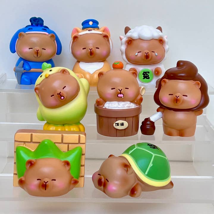 71260 Capybara Park Blind Box-8 for wholesale by BCmini