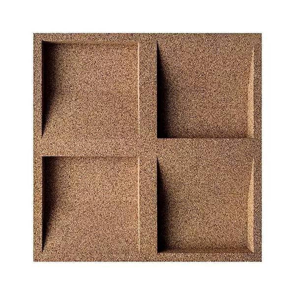 Dekostyl - Wholesale Wall Accent - 3D Wall Panels Cork Acoustic Panels Concave