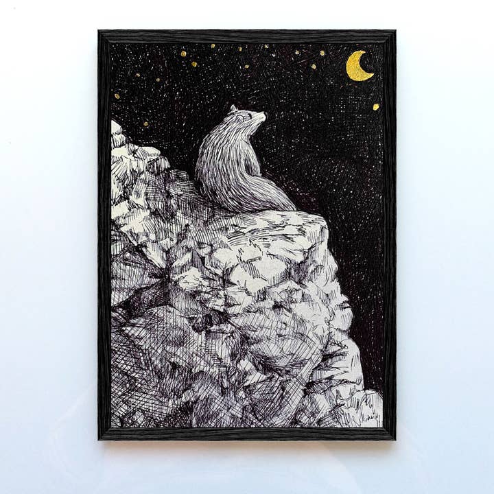 Watching the stars from a mountain top for wholesale by Løfberg og Noack