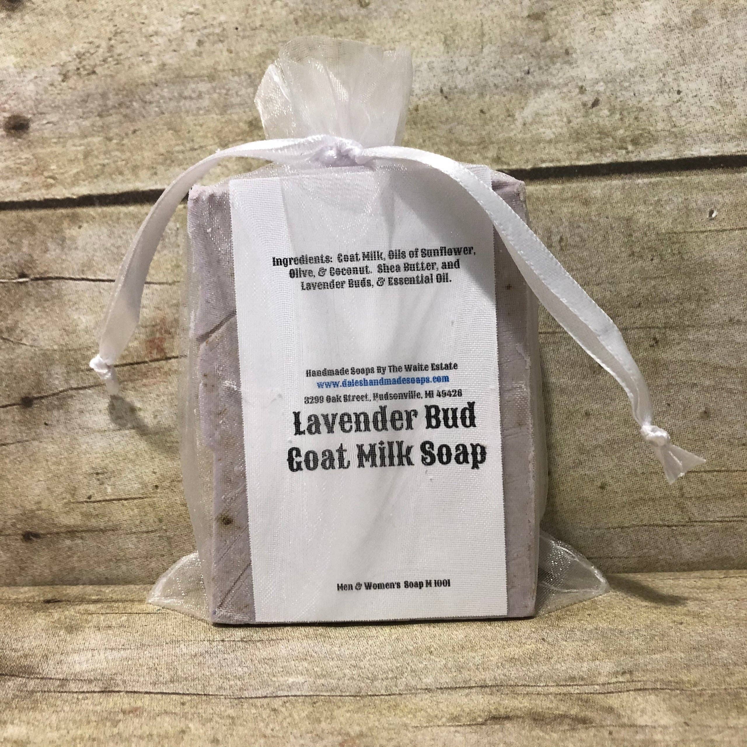 Dales Handmade Soaps & More - Wholesale Bar Soap - Lavender Bud Goat Milk Soap1