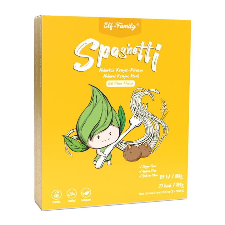 elf-family Konjac Spaghetti gluten-free low carolie low carb for wholesale by Missathome GmbH