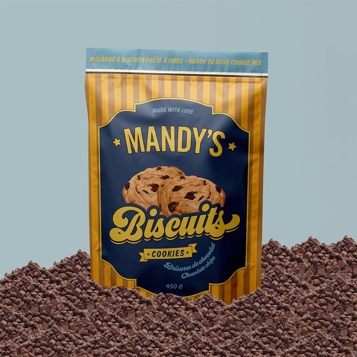 Favuzzi (Canada) - Wholesale Cookie - Mandy's Chocolate Chip Cookie Mix2