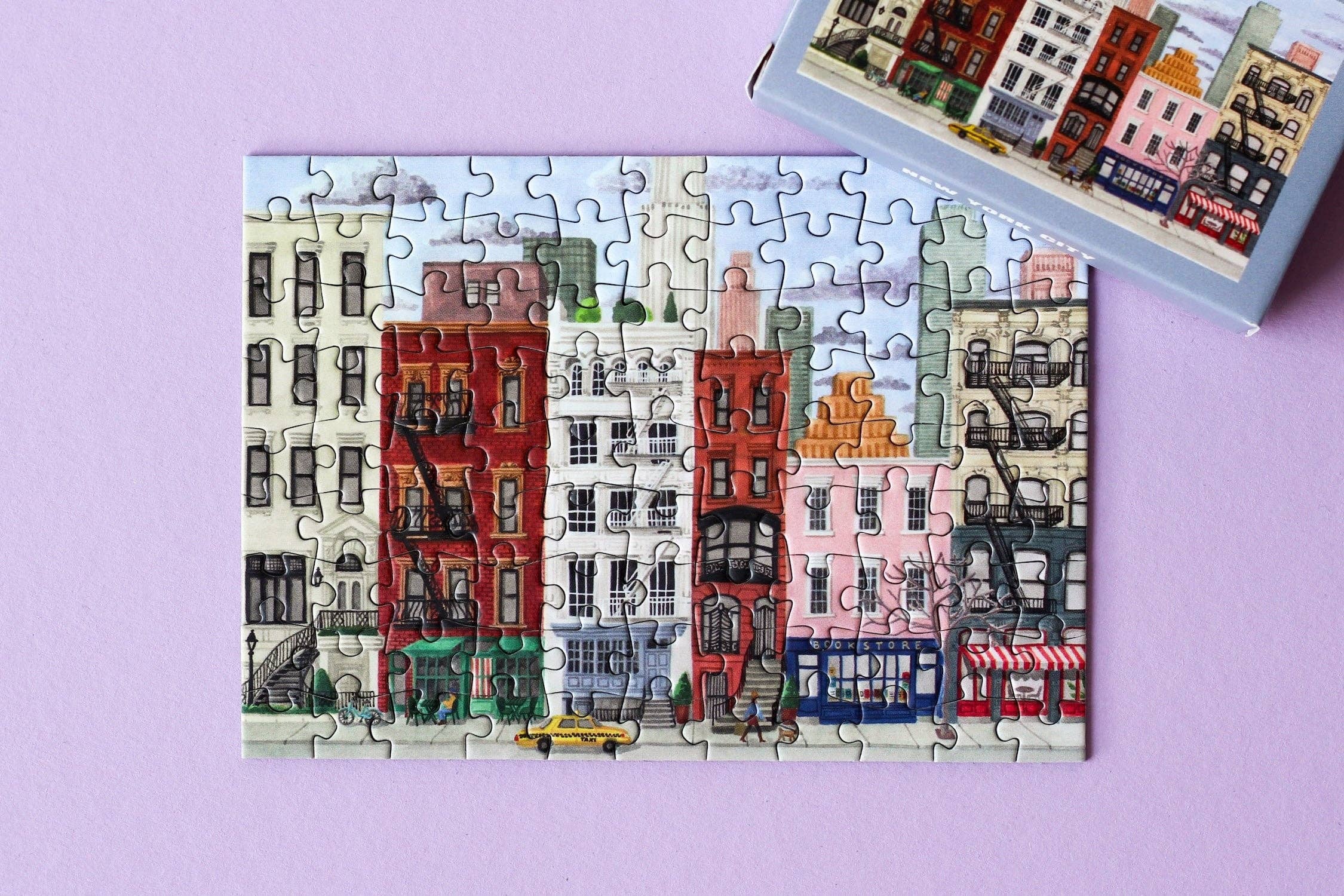 Piecely Puzzles – Engroshandel Puslespil - Voksen – New York City minipuslespil med 99 brikker3