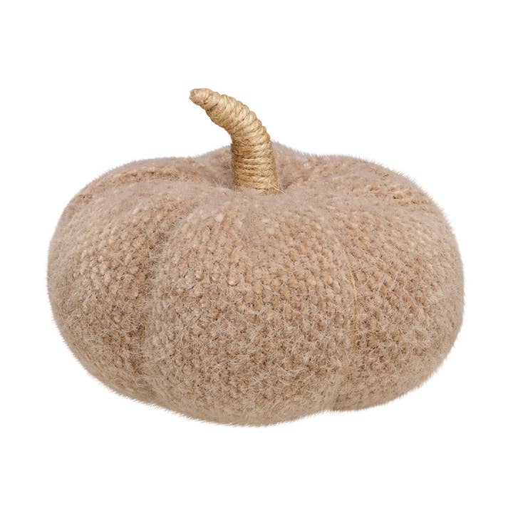 CF-3130 - Med. Tan Fuzzy Fall Fabric Pumpkin for wholesale by Collins Painting & Design