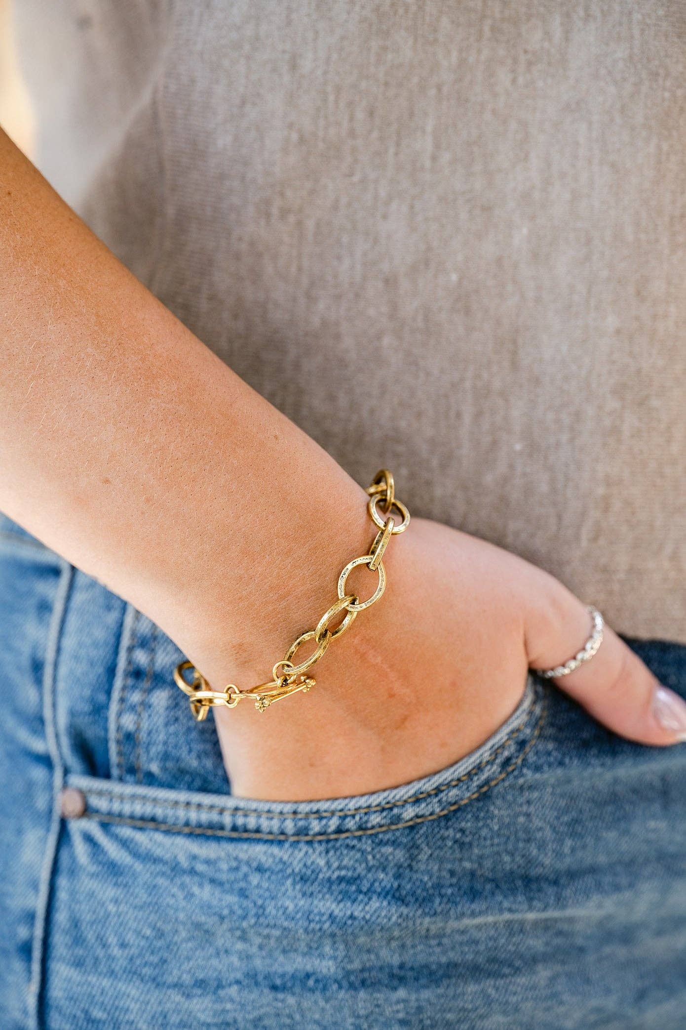 Grace Girl Beads – Engroshandel Armbånd med led og kæde – For evigt forbundet kædearmbånd3