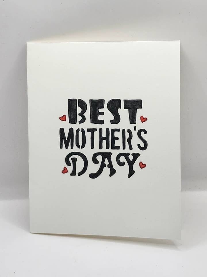 Carte de fête des mères modèle 8 pour la vente par Craftavia Market LLC