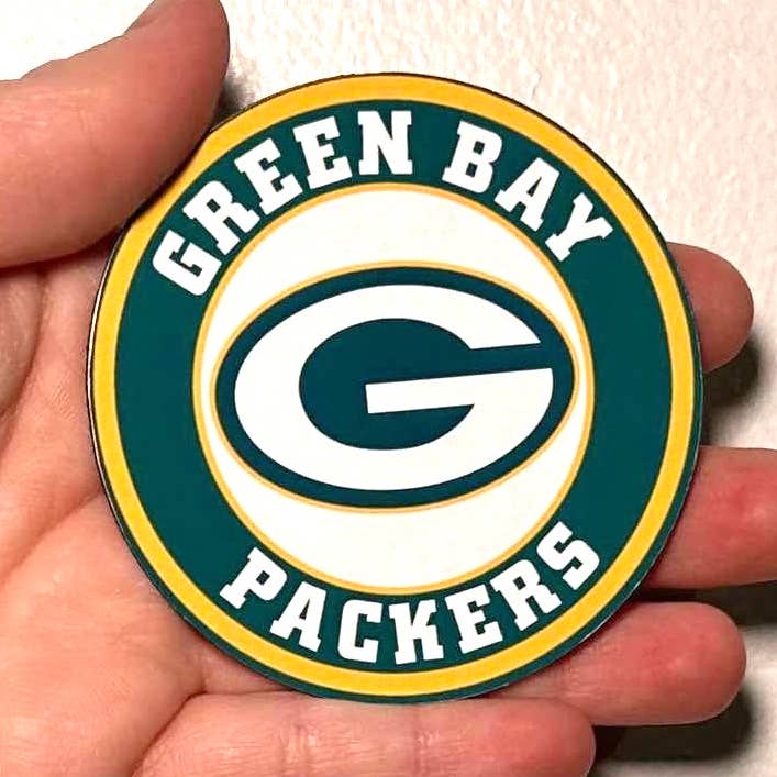 Packers- NFL Team Stickers/Magnet for wholesale by Oily Graphic Creations