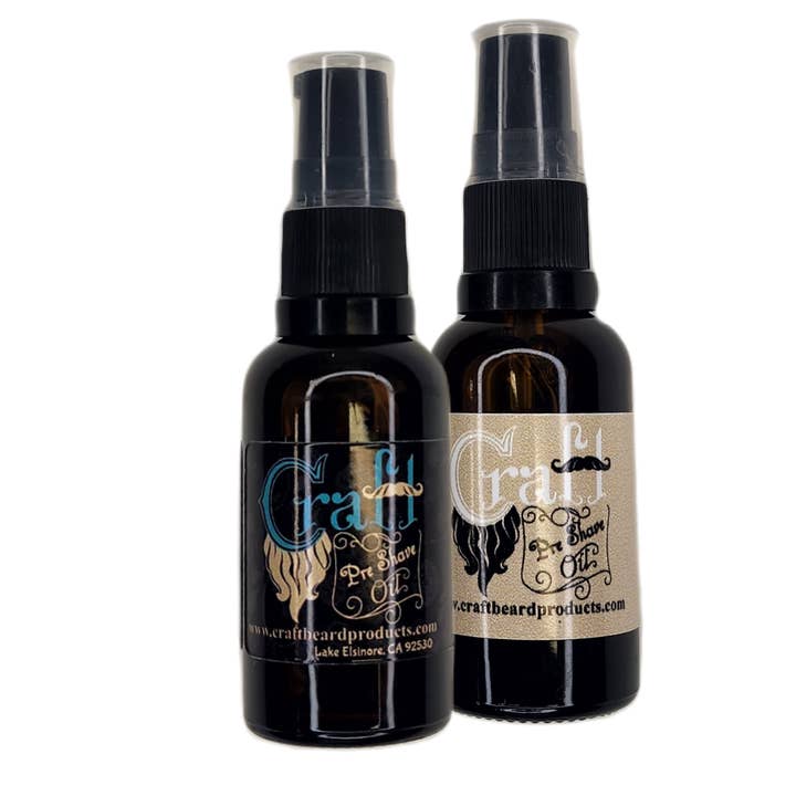 1 oz. Pre Shave Oil for wholesale by Craft Grooming Products