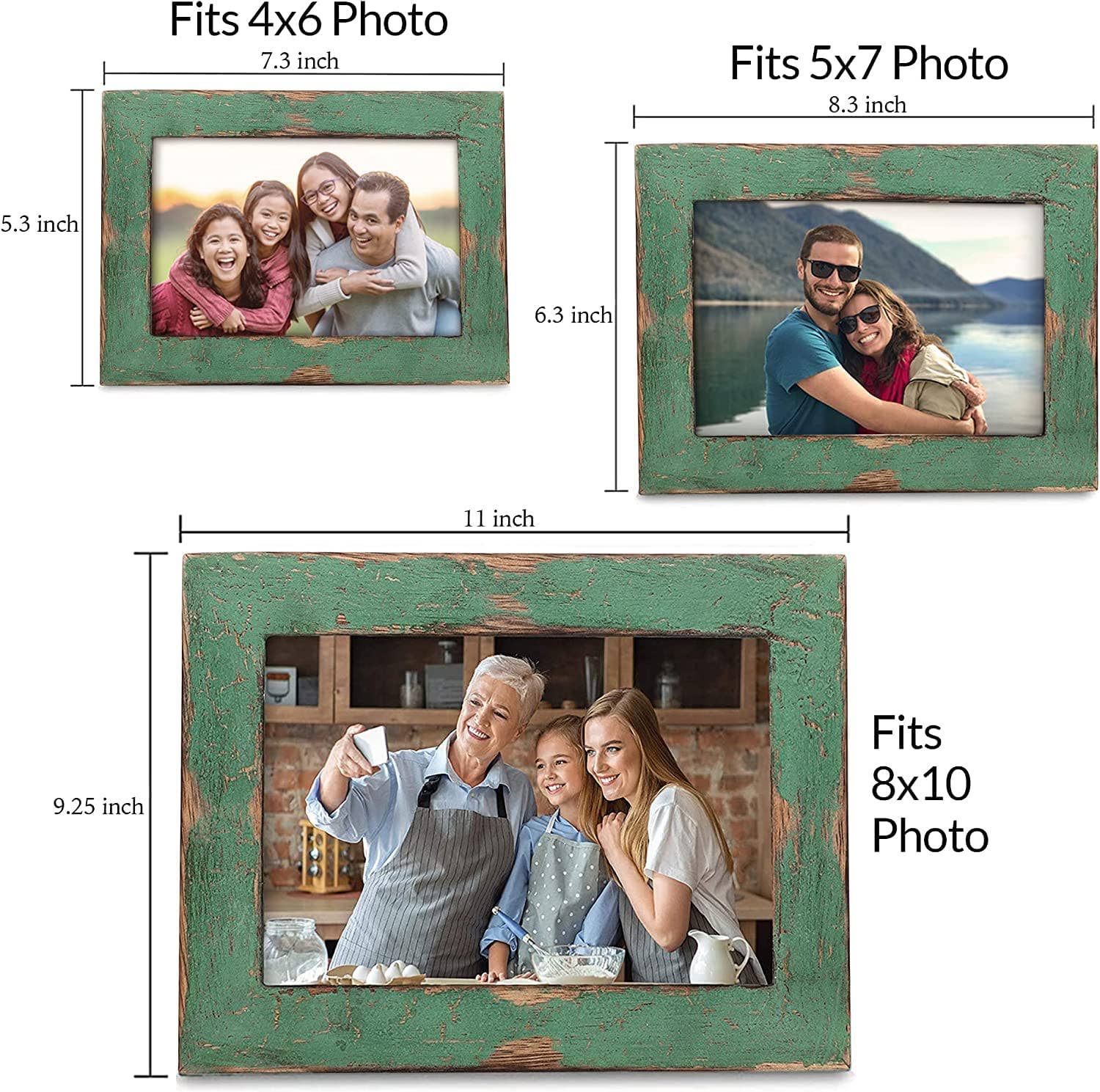 REMOVED BRAND - Wholesale Picture Frame - Farmhouse Picture Frames Distressed Wood Rustic Picture Fram2