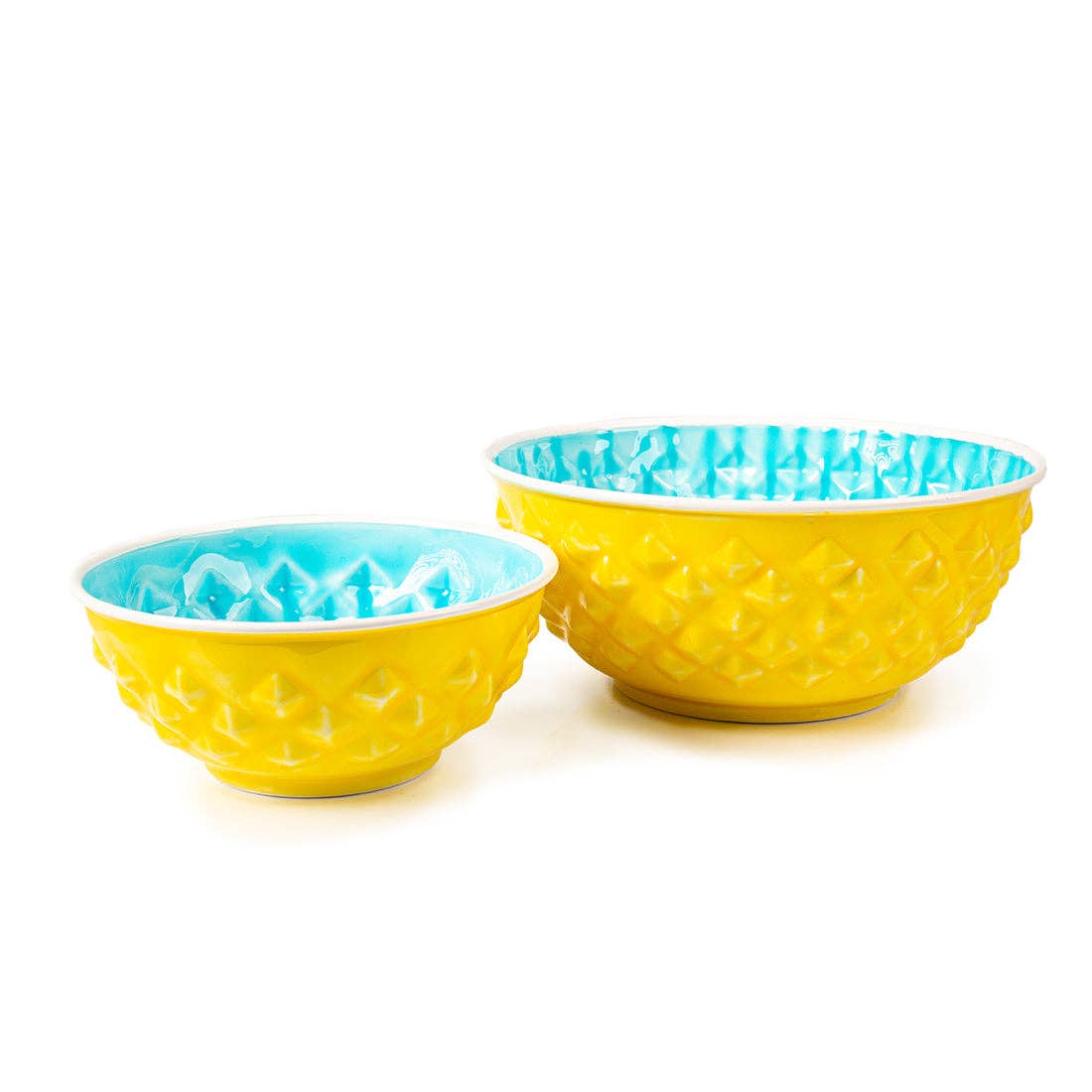 yellows Lemon & Lime Food & Water Bowl S (16 cm x 7 cm) for wholesale on Faire3