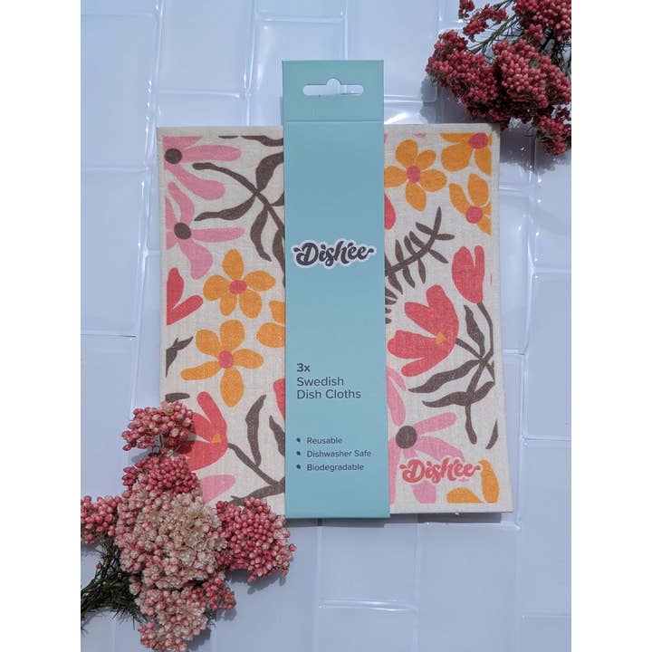 Dishee - Wholesale Dishcloth - Dishee Swedish Dish Cloths - Flora Autumn