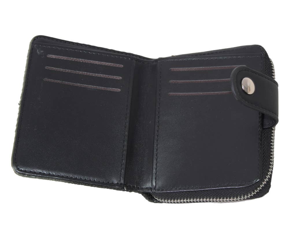 MIA LAROUGE - Wholesale Wallet - Women's - WOMEN'S WALLET, WITH FLAP. RAFFIA MATERIAL.6