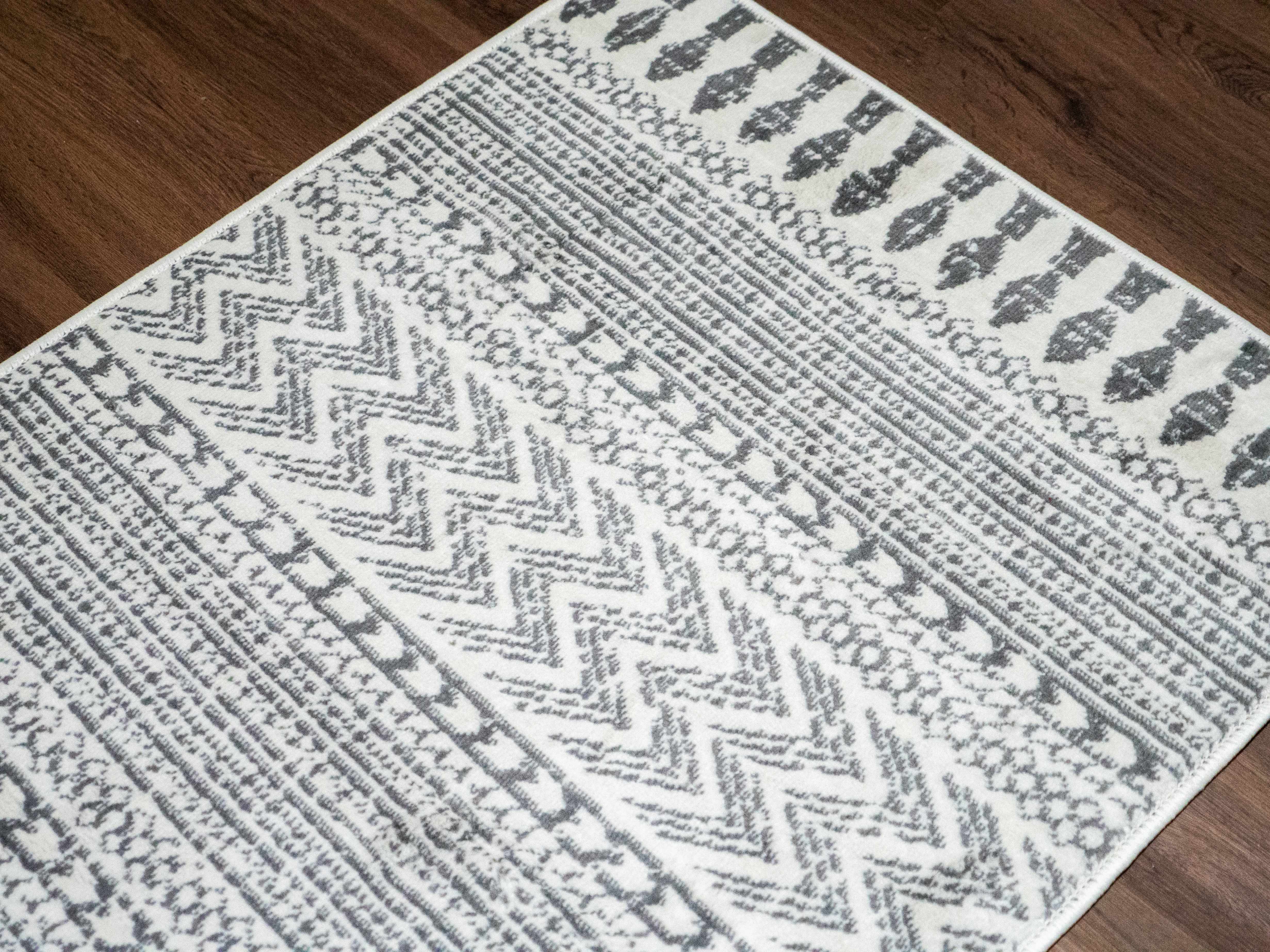 Hauteloom - Wholesale Area Rug - Tigri Aztec Ivory & Gray 2311 Area Rug - Clearance3