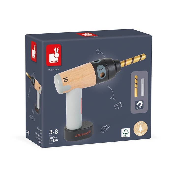 Juratoys – wholesale Wood toy – Child – Brico' Kids | Drill | Pretend Play | Imitation Toy7