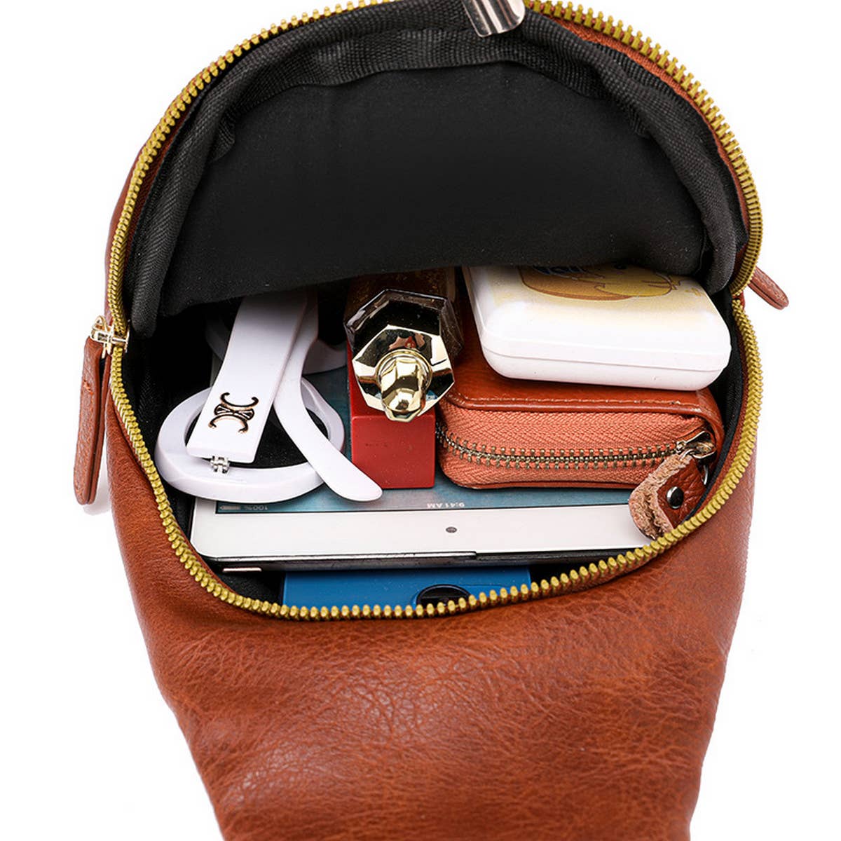 ACCITY - Wholesale Crossbody Bag - Women's - POPULAR RETRO PU CHEST BAG WAIST BAG_CWAB27077