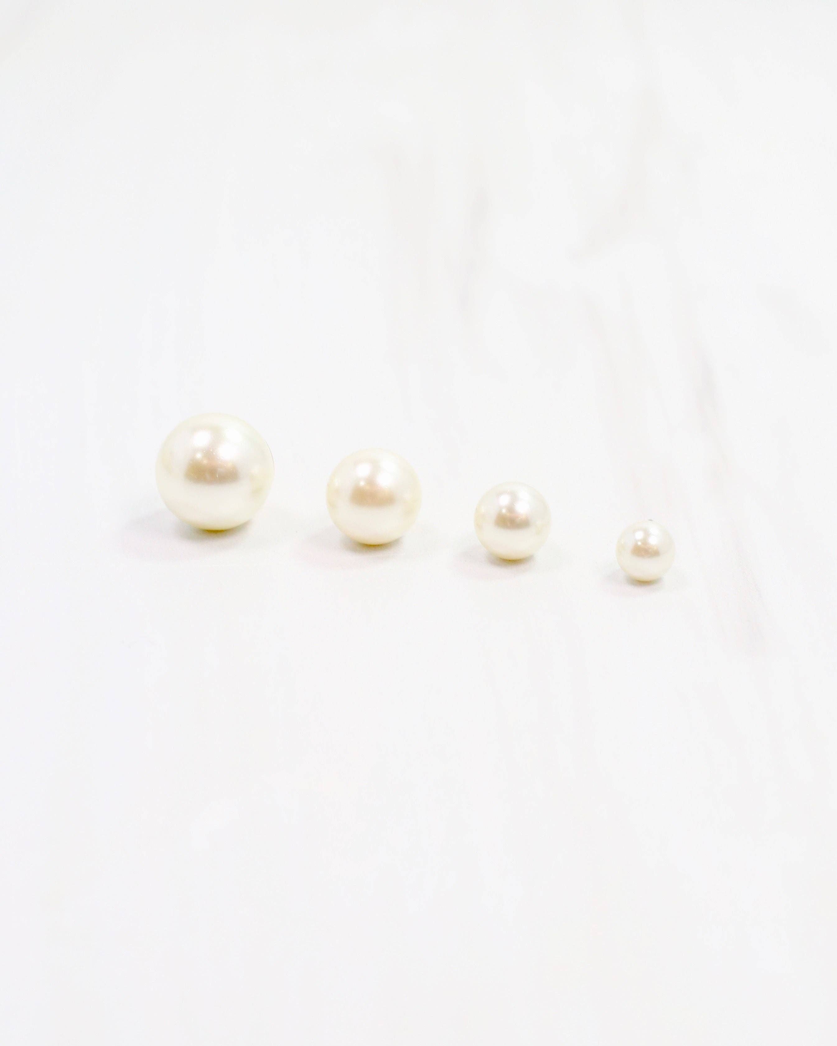 Caroline Hill - Vente Parures de bijoux - Ensemble de clous d'oreilles Britt Pearl Pearl3