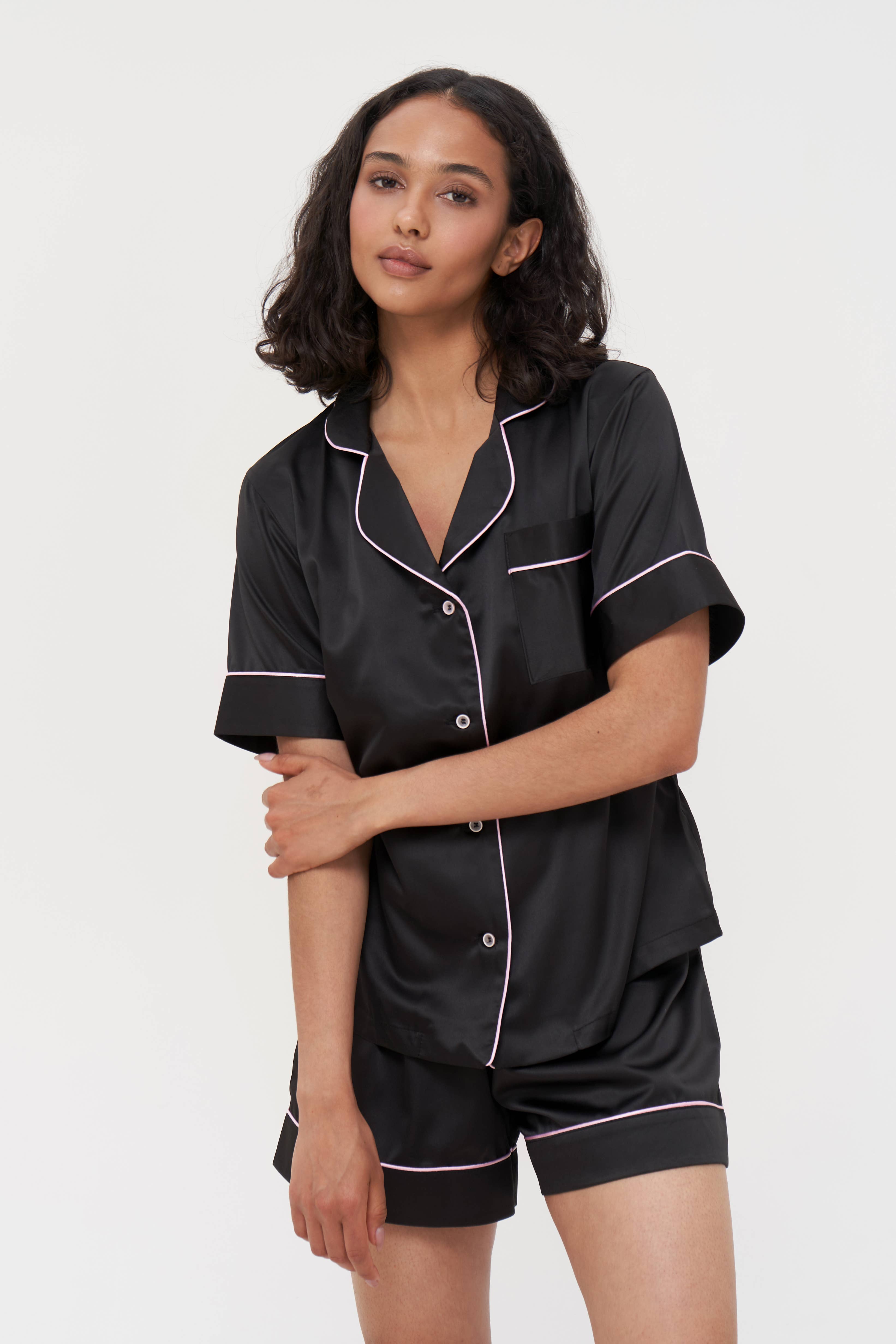 IDENTITY LINGERIE - Wholesale Sleepwear Set - Women's - Silk Pajama Set for Women Bridesmaid Satin Nightwear Pyjama0