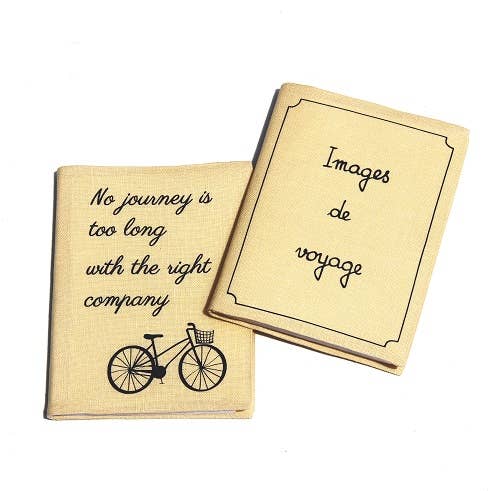 Estelle Billot - Wholesale Photo Album - Simple Linen 4 x 6 small photo album. 'Images de Voyage'7
