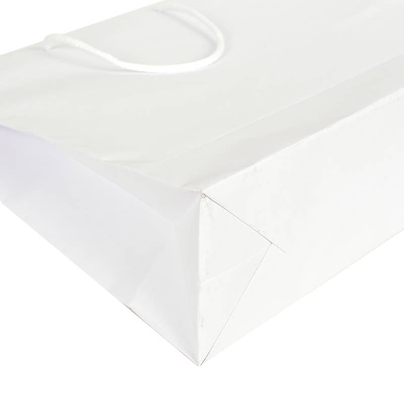 White Kraft Luxury Paper Bag for wholesale on Faire2