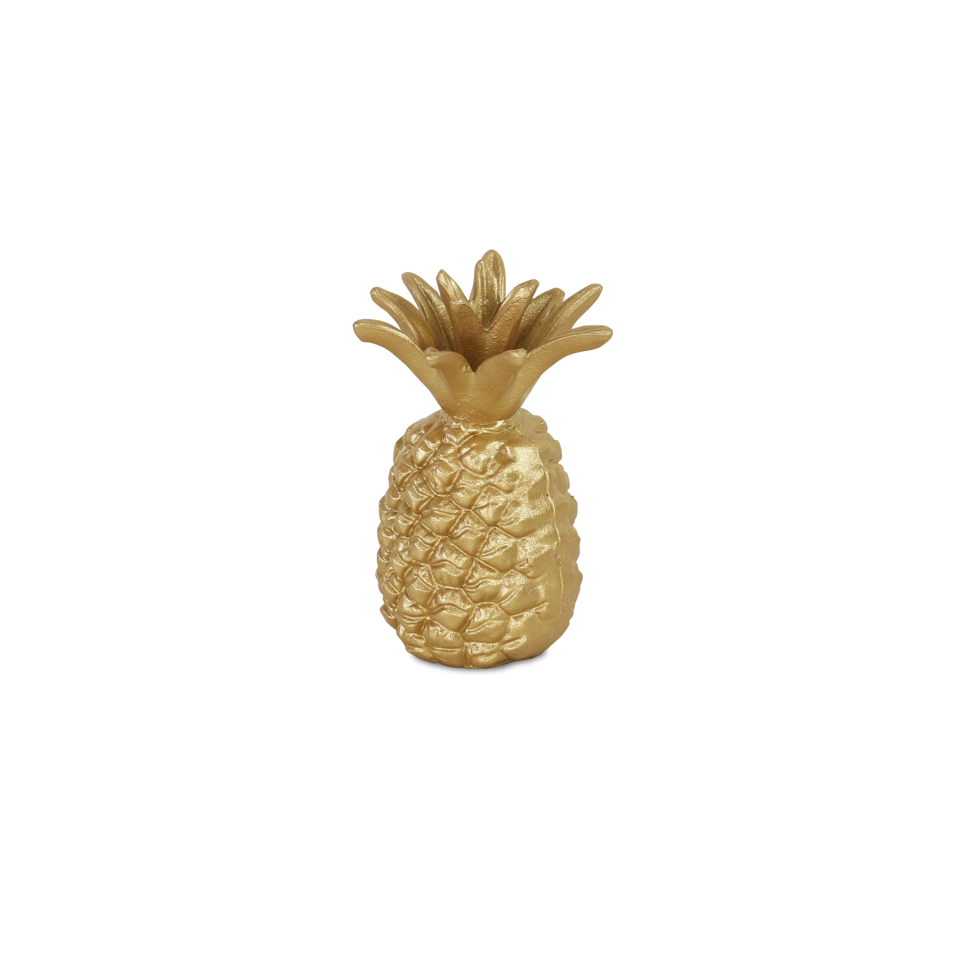 Cheungs Home Decor – wholesale Dekorativt bordsobjekt – Thala Gold Gjutjärn Ananas7