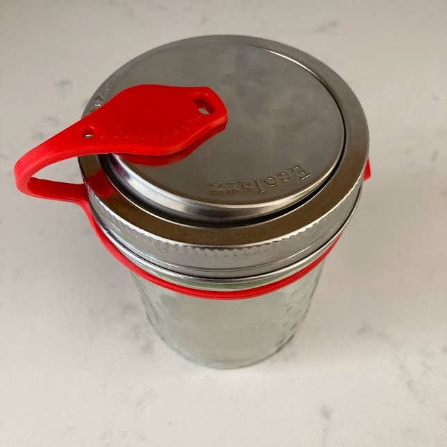 EcoJarz - Wholesale Drink Lids - PopTop Sealable Drinking Jar Lid - Wide Mouth