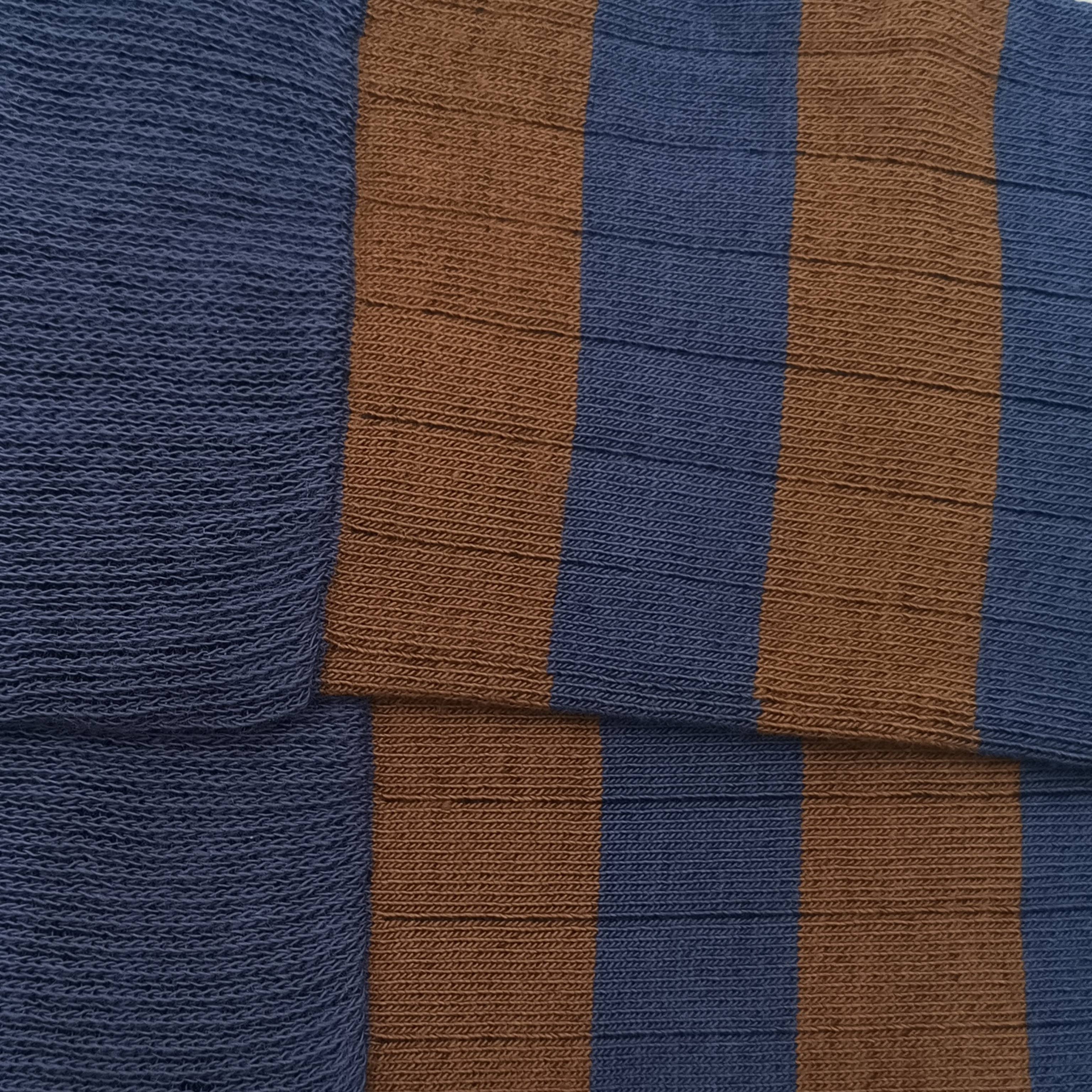 Brown Stone MissBrown-Stone Striped High Top Socks for wholesale on Faire3