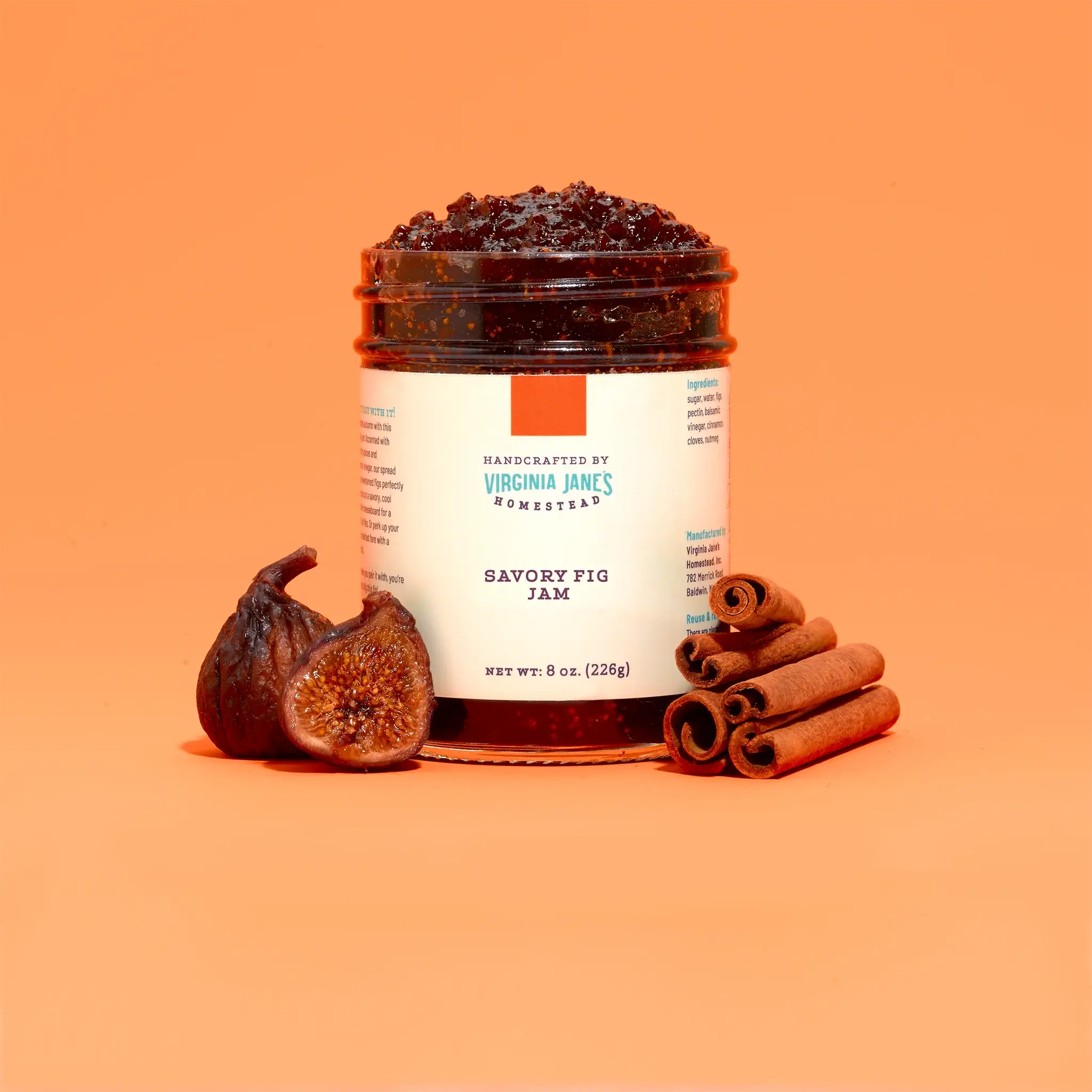 Virginia Janes Homestead - Wholesale Jam/Jelly - Savory Fig Jam3