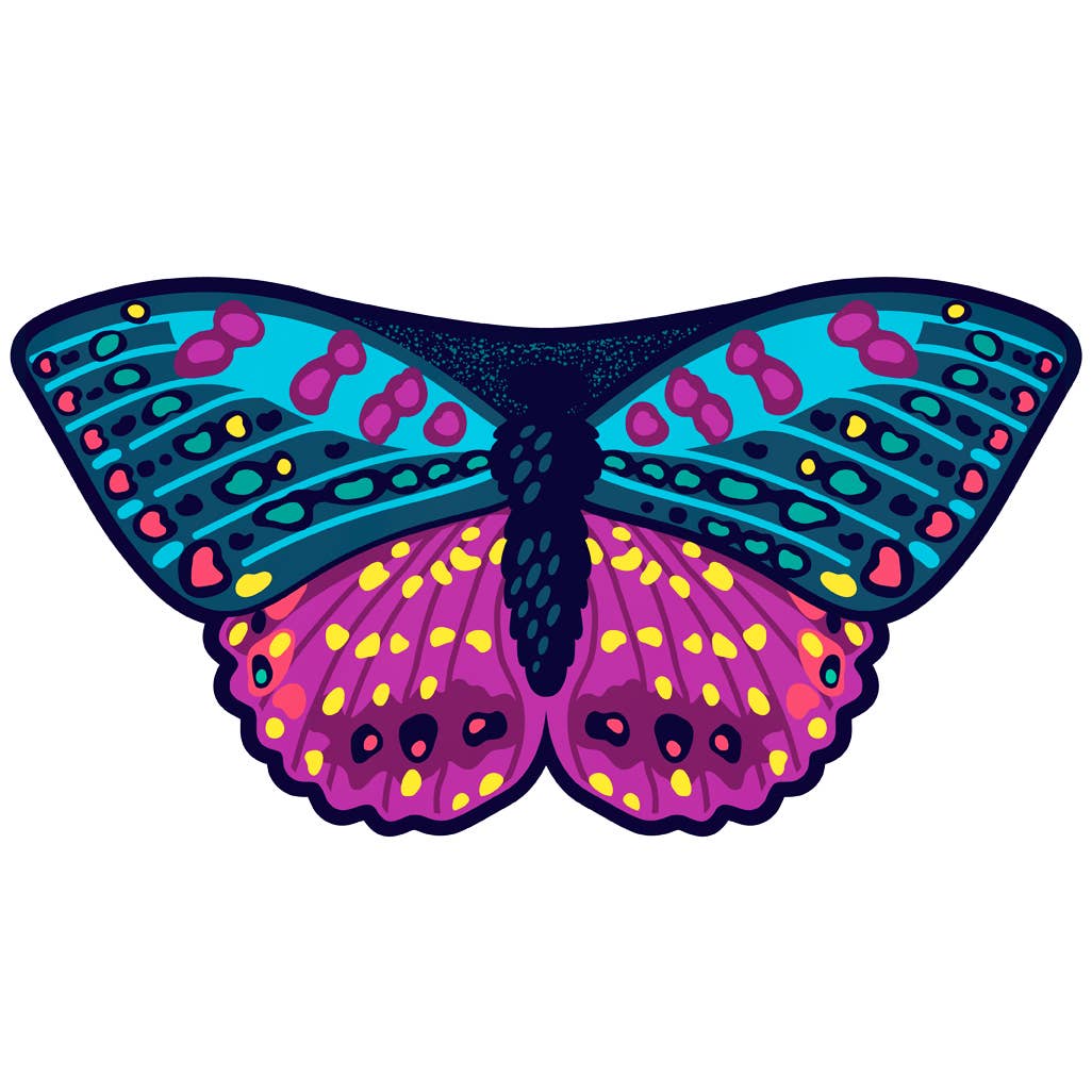 Knotty Kid - Wholesale Cape - Kids - Children and Adult Butterfly Wings Kids Cape Dress Up Dance