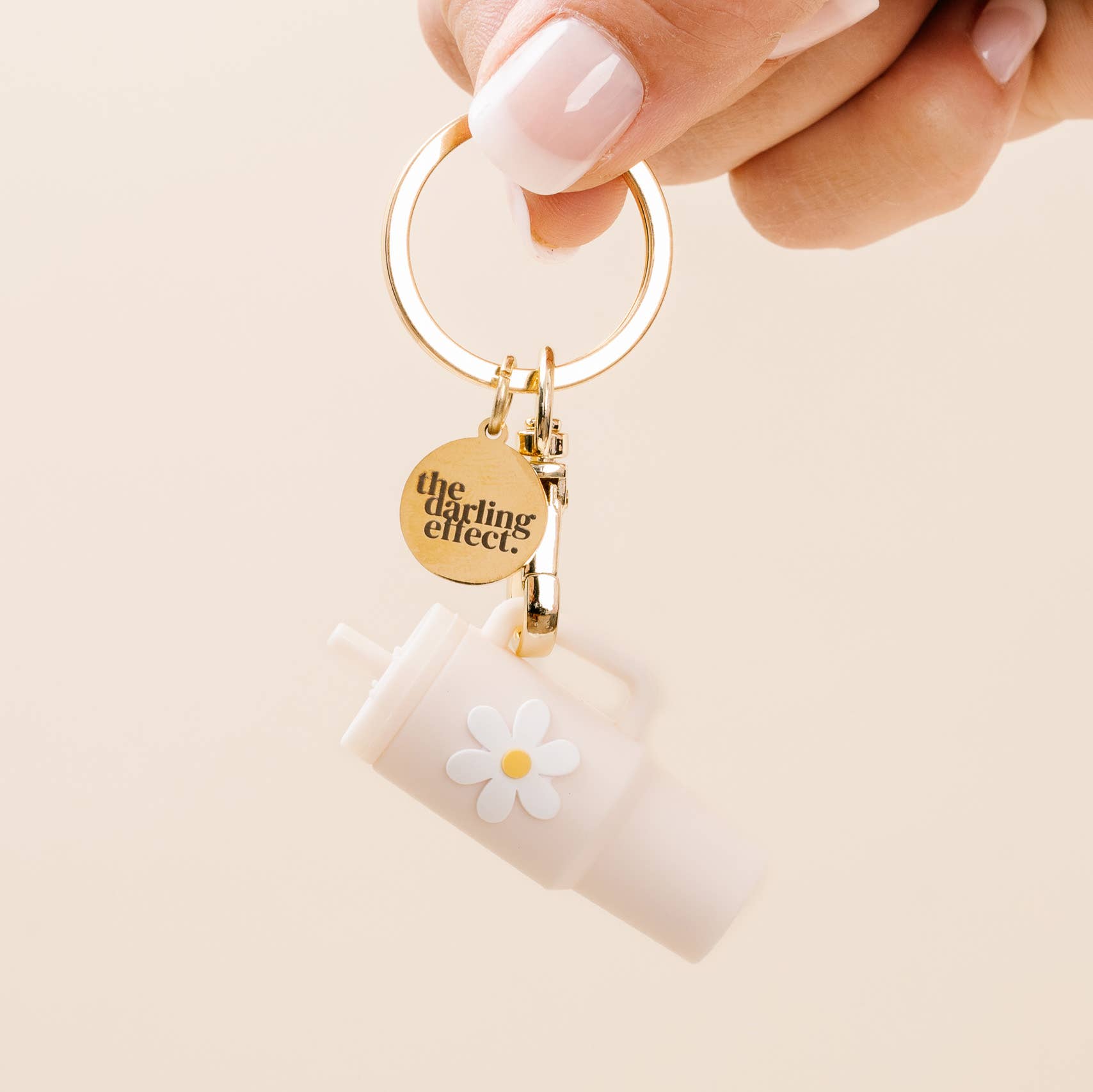 The Darling Effect - Wholesale Keychain - Women's - Tiny Tumbler Keychain - Oat0