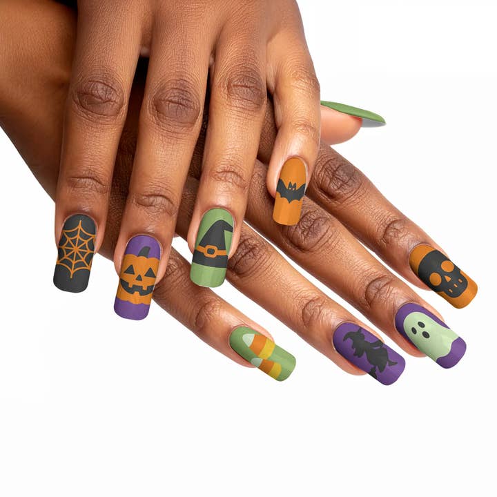 Unhas Postiças de Halloween Encantadoras e Elegantes por atacado de FYNE BODY