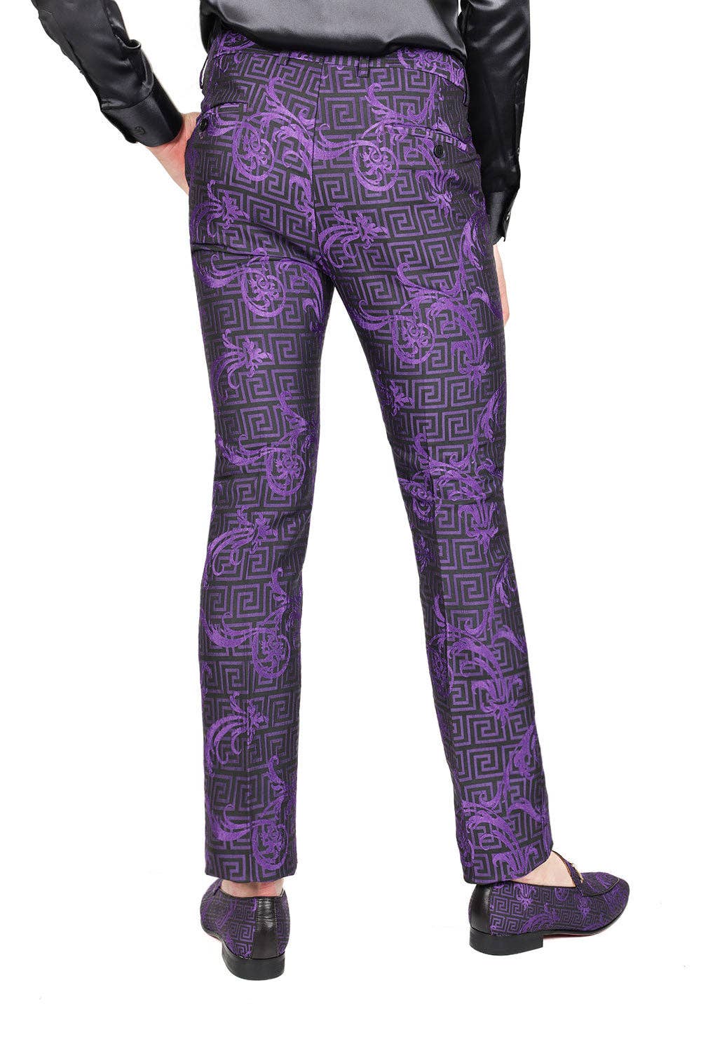 BARABAS - Wholesale Blazer - Heren - Barokke luxe galablazer met Grieks patroon voor heren CP310013