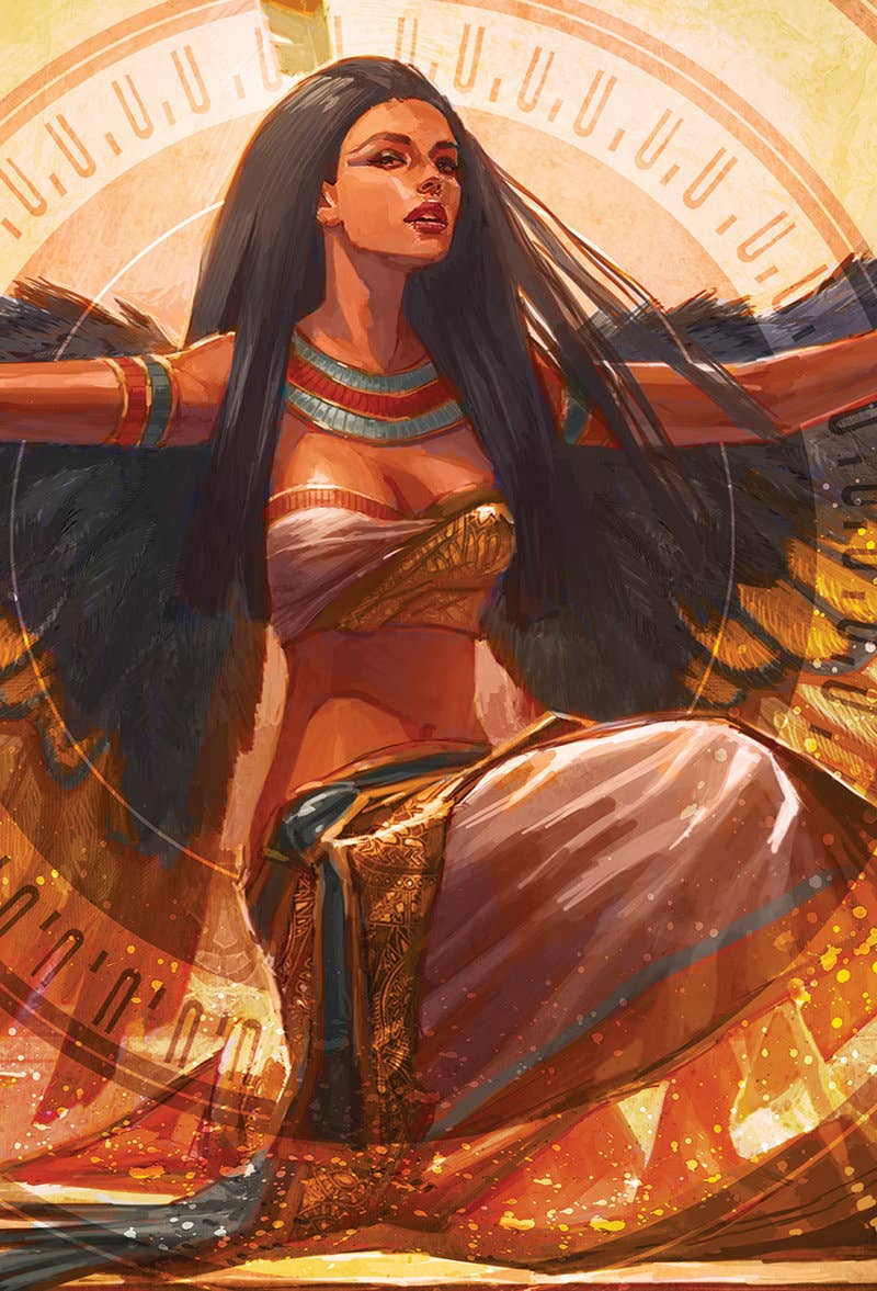 Cardshouse - Wholesale Tarot Cards - Isis Oracle Pocket Edition Cards Blue Angel4