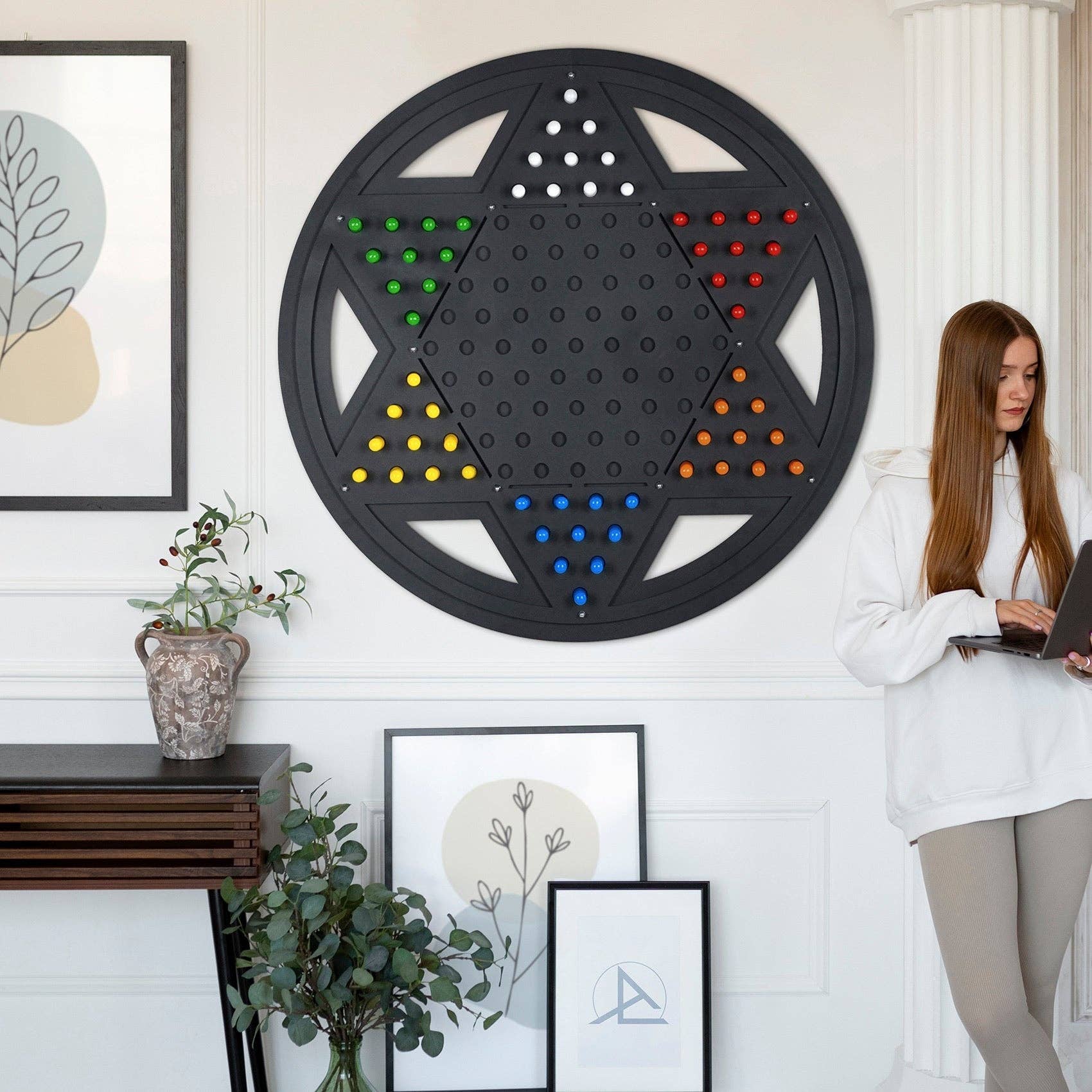 Archtwain - Wholesale Board Game - Giant Chinese Checkers Game Board0