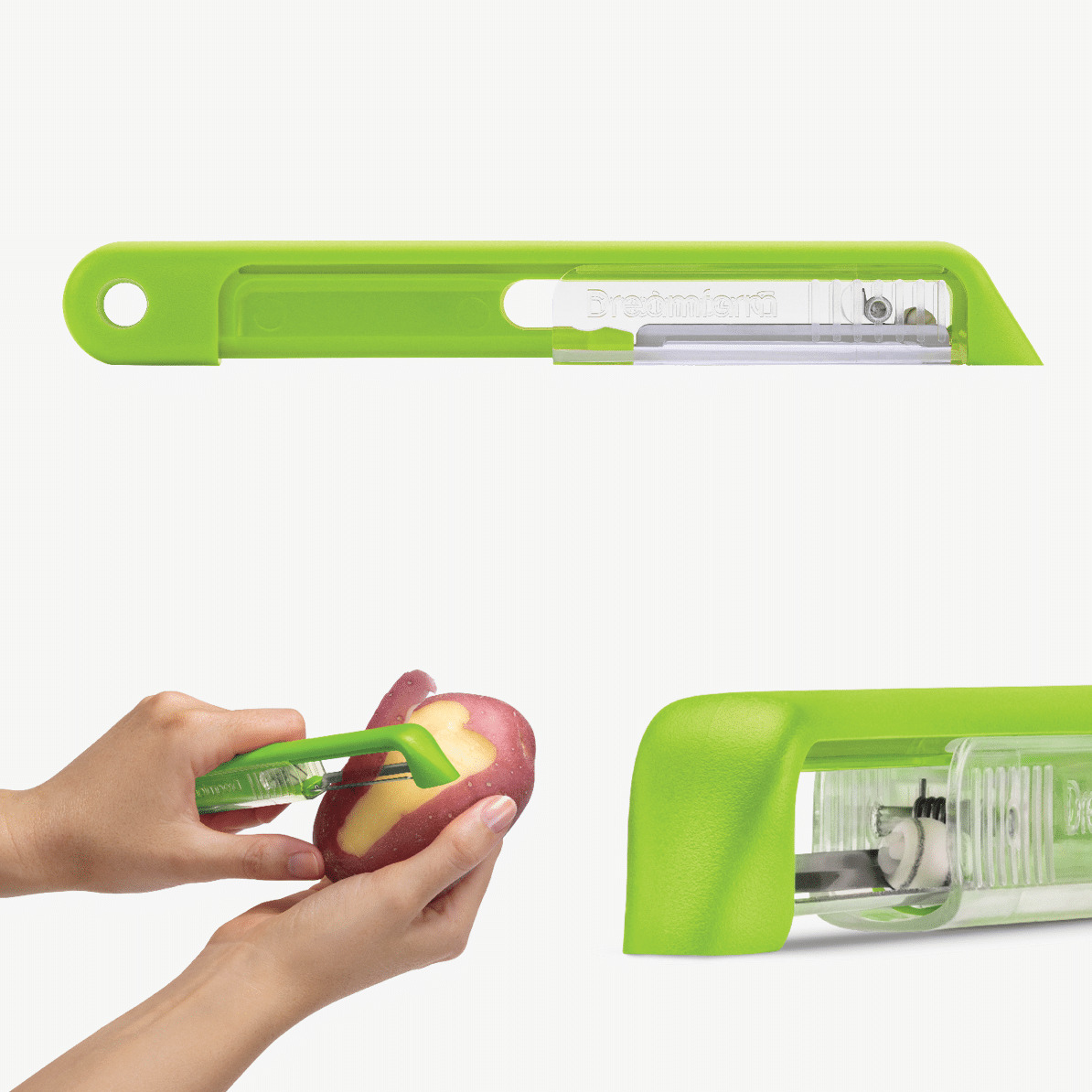 Dreamfarm - Wholesale Peeler - Sharple - Always Sharp & Safety Peeler2