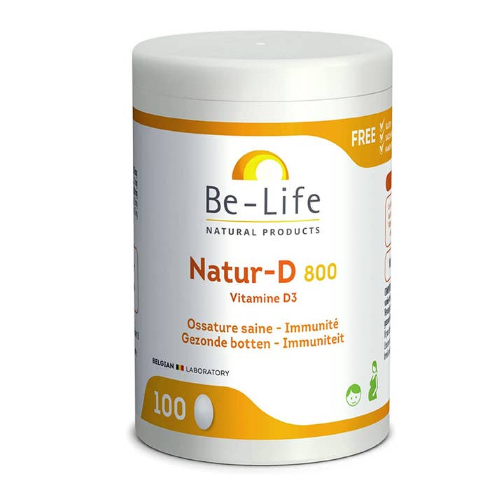 Vitamine D3 - Natur-D 800 - 100 capsules pour la vente par Biovista