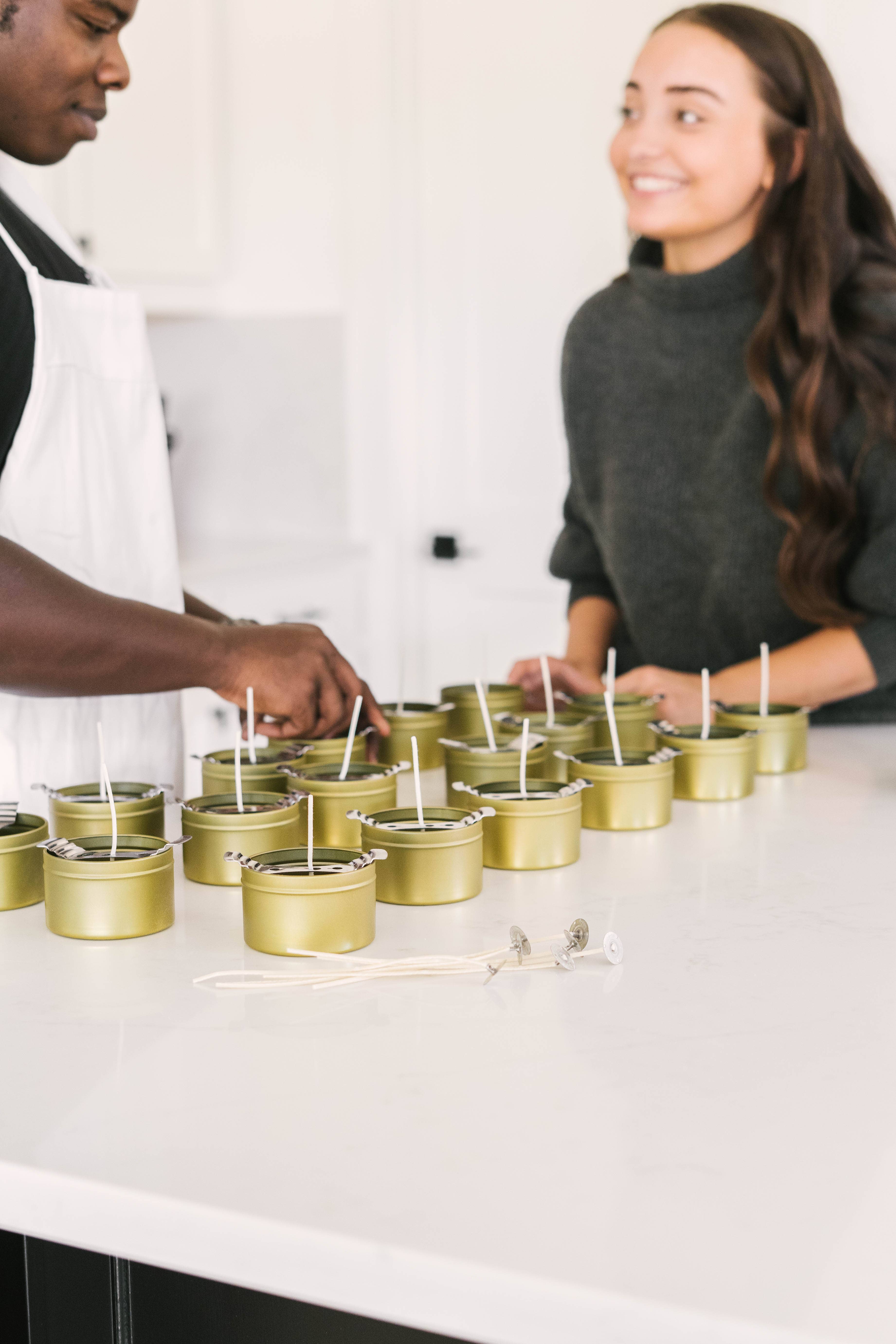 River Birch Candles - Wholesale Travel Candles - 8oz Unlabeled Gold Tin Soy Candle-Private Label-Brandless9