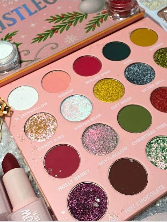 Mistleglow Eyeshadow palette for wholesale by Beauty moon cosmetics