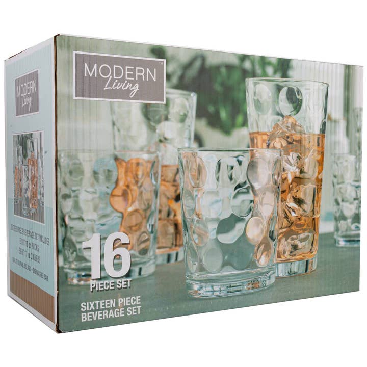 Modern Living Eclipse 16pc Set for wholesale by Home Essentials