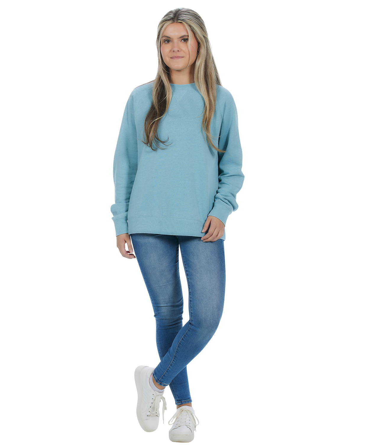 U.S. Apparel - Wholesale Sweatshirt - Women's - Adult Vintage Fleece Crew14