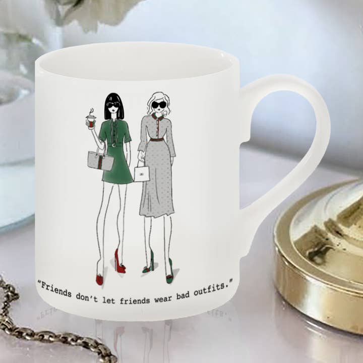 Beste Vrienden – GG China Pot Kaars voor wholesale door Catherine Loves