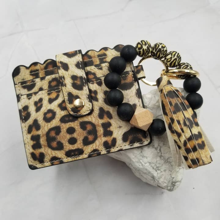 The Pretty Jewellery - Wholesale Keychain Bracelet - Card Holder And Key Chain Silicone Bead Bracelet