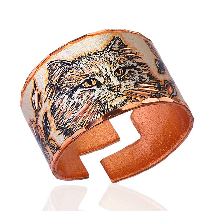 RN 26 cat Adjustable Ring for wholesale by COPPER ARTS INC.