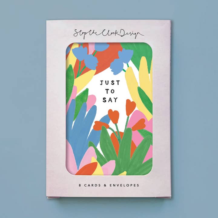 NC41 - Just To Say Leaves for wholesale by Stop the Clock Design