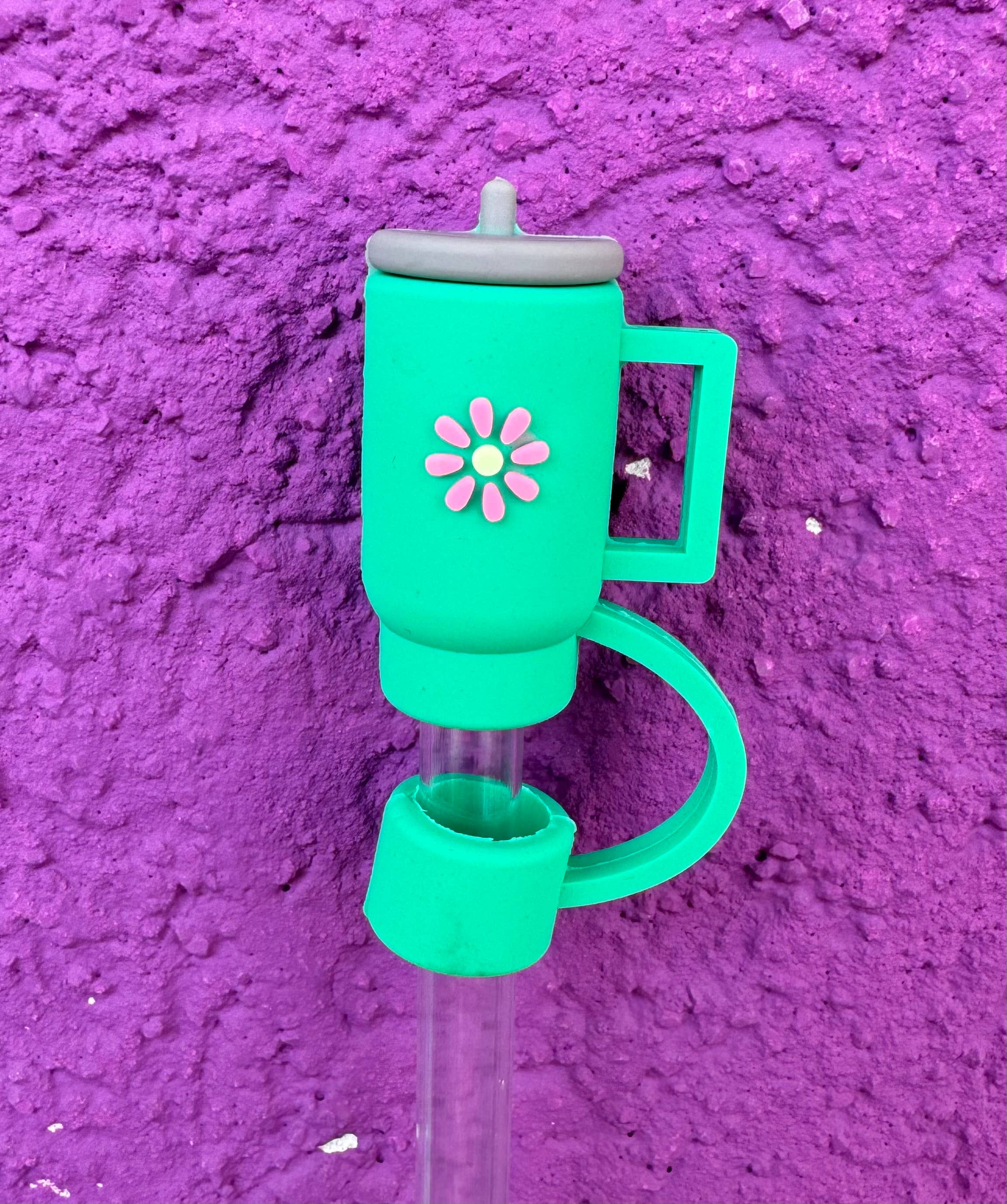 Briano Wholesale - Wholesale Drinking Straw - Tumbler Flower Large Straw Toppers3