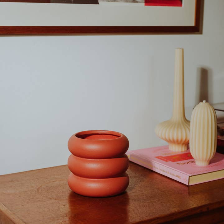 Bougie - Wholesale Plant pot - 'Stacked' Clay Pots2